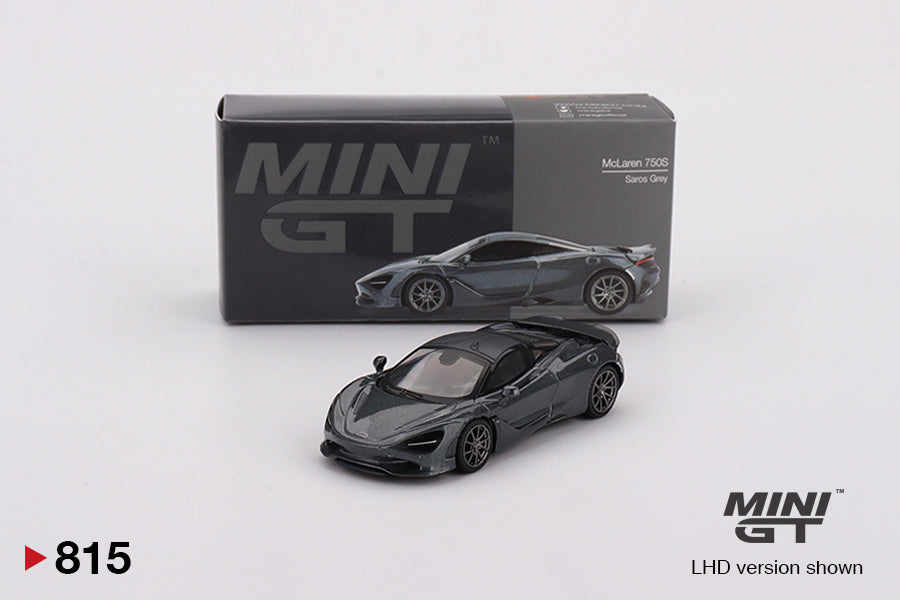 Mini GT McLaren 750S Saros Grey - Mini GT 815(BLISTER)