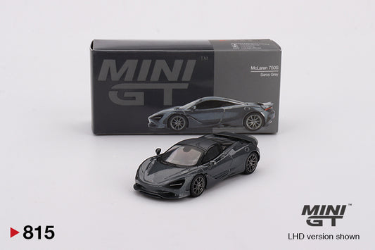 Mini GT McLaren 750S Saros Grey - Mini GT 815(BLISTER)