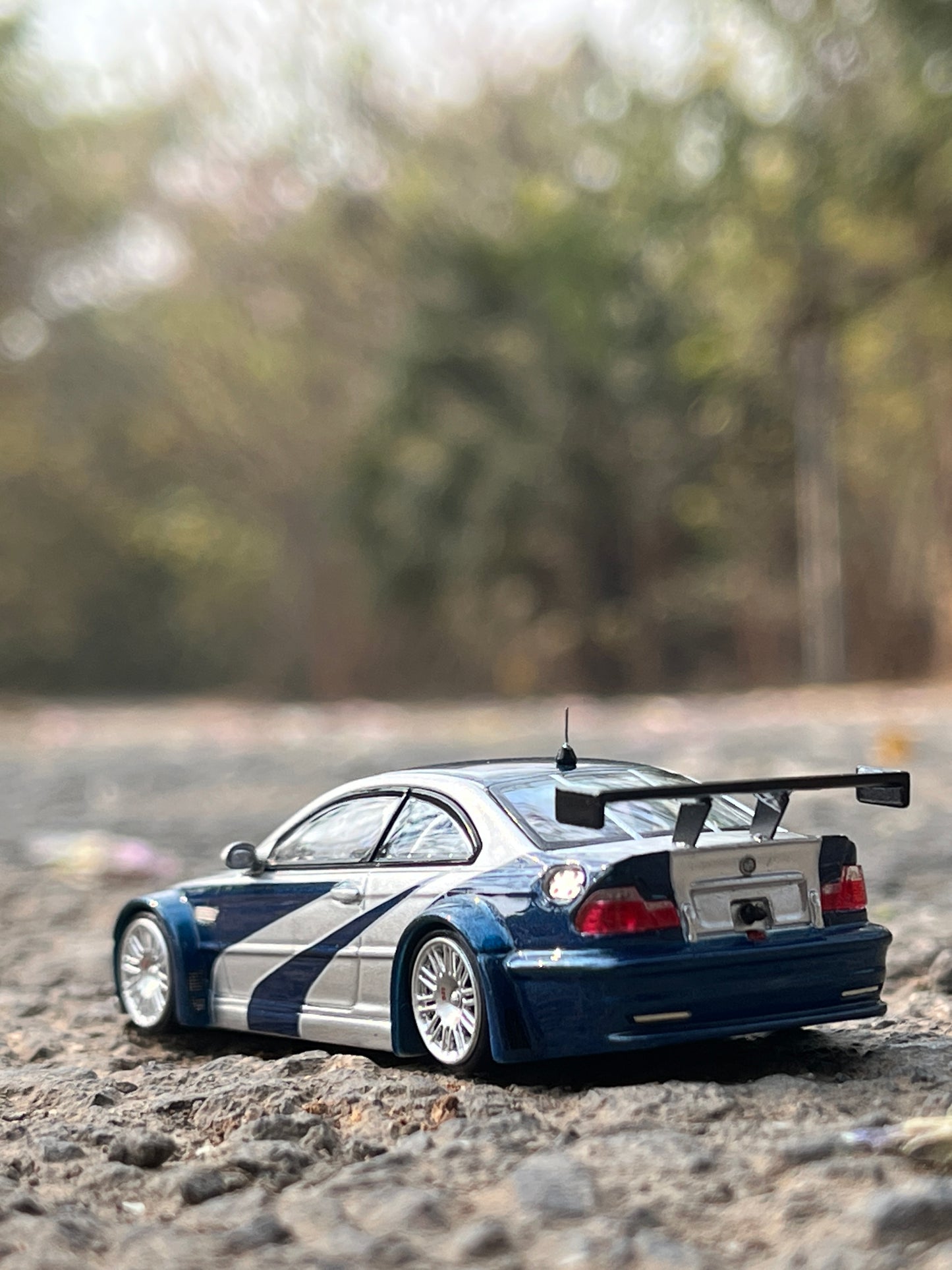 BMW M3 GTR NFS MOST WANTED (NOT SEALED PIECE FROM OUR PERSONAL COLLECTION)