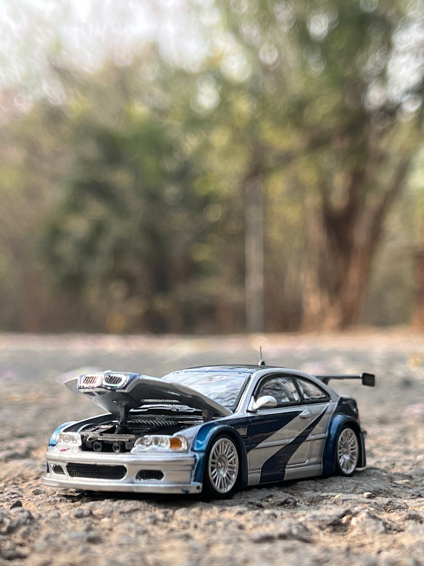 BMW M3 GTR NFS MOST WANTED (NOT SEALED PIECE FROM OUR PERSONAL COLLECTION)