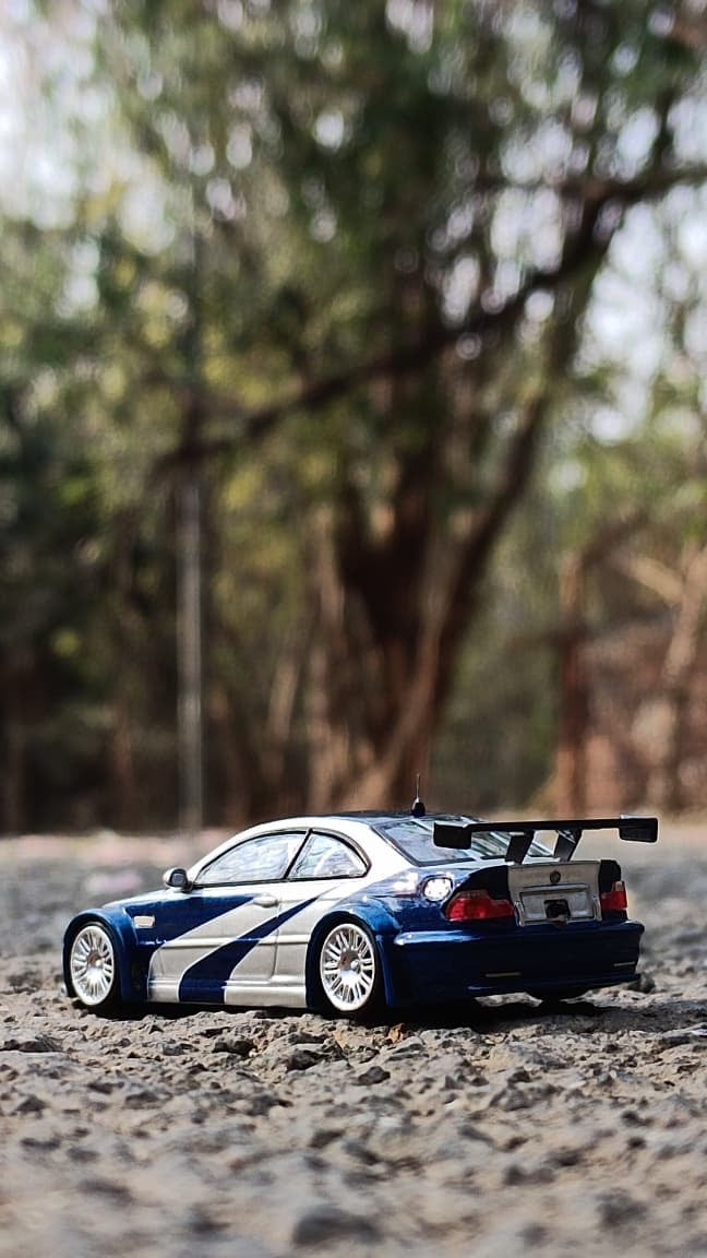 BMW M3 GTR NFS MOST WANTED (NOT SEALED PIECE FROM OUR PERSONAL COLLECTION)