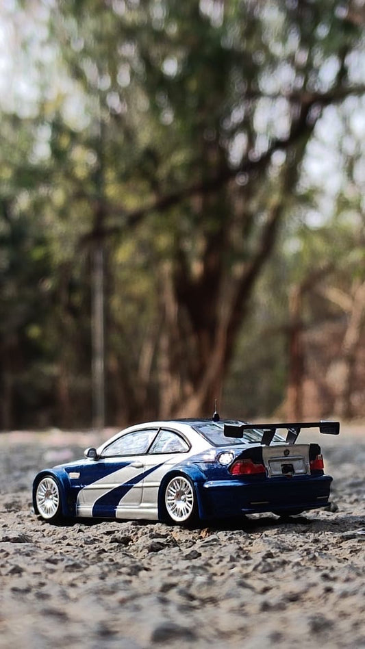 BMW M3 GTR NFS MOST WANTED (NOT SEALED PIECE FROM OUR PERSONAL COLLECTION)