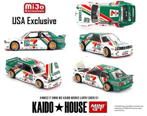 Kaido House Mini GT 1:64 BMW M3 Larry Chen